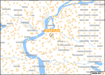 map of Munam-ni