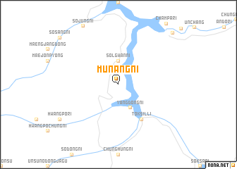 map of Munang-ni