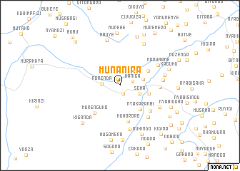 map of Munanira