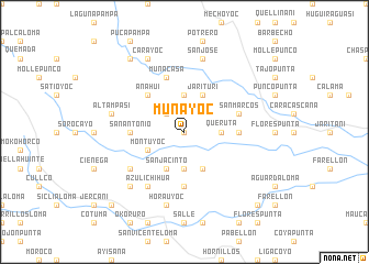 map of Muñayoc