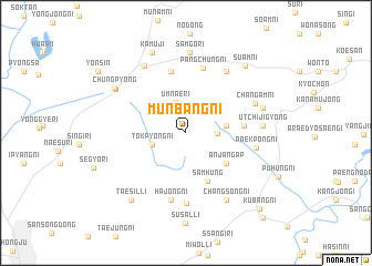 map of Munbang-ni