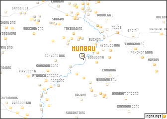 map of Munbau