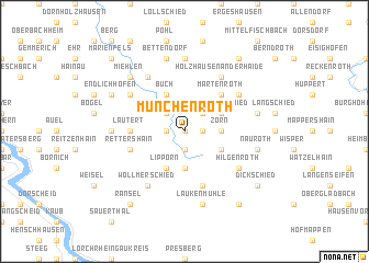 map of Münchenroth