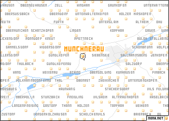 map of Münchnerau