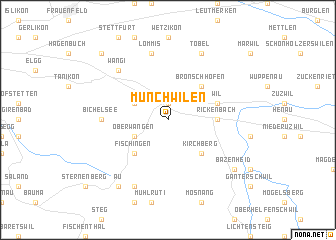 map of Münchwilen