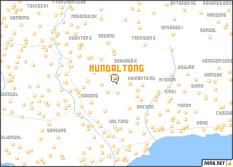 map of Mundal-tong