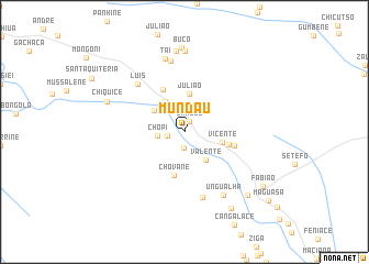 map of Mundau