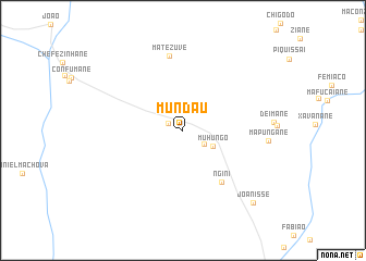 map of Mundau