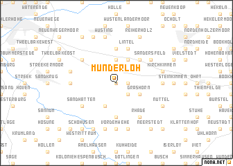 map of Munderloh