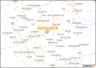 map of Mūndghasa