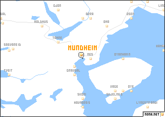 map of Mundheim