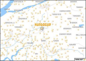 map of Mundŏg-ŭp