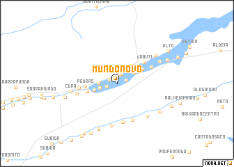 map of Mundo Novo