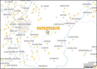 map of Mundo Nuevo