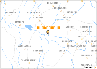 map of Mundo Nuevo