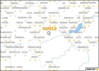 map of Muñeco