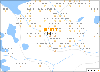 map of Muneta