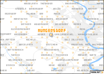 map of Müngersdorf