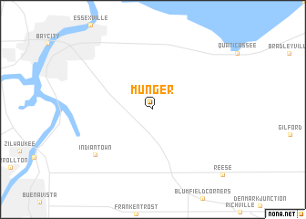 map of Munger