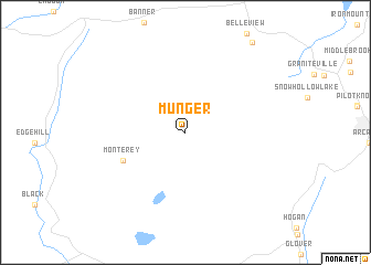 map of Munger