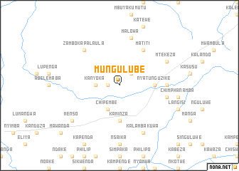 map of Mungulube