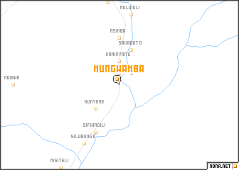 map of Mungwamba