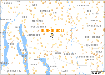 map of Munhamwāli