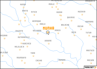 map of Munha