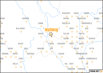 map of Munhiu