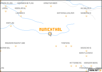 map of Münichthal