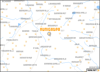 map of Munigadpa