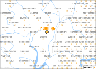 map of Munināg