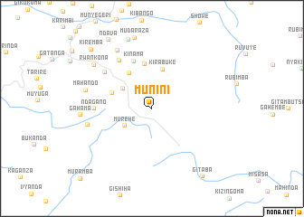 map of Munini