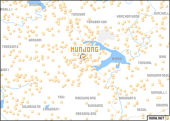 map of Munjŏng
