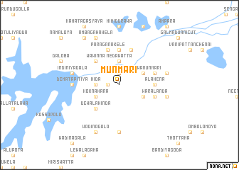 map of Munmari
