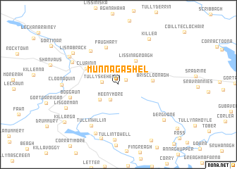 map of Munnagashel