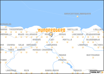 map of Muñorrodero
