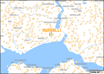 map of Munsal-li