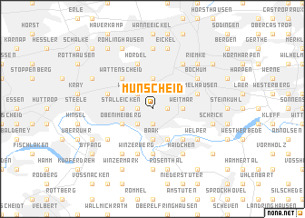 map of Munscheid