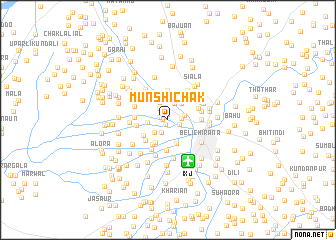 map of Munshi Chak
