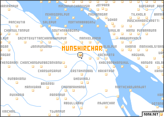 map of Munshir Char