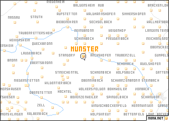 map of Münster