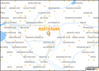 map of Muntendam