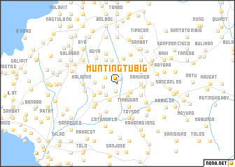 map of Muntingtubig