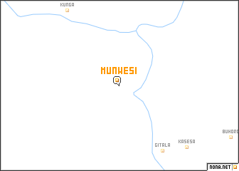 map of Munwesi