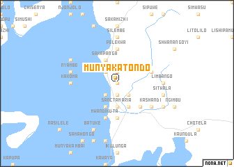 map of Munyakatondo