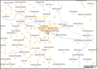 map of Munyang-ni