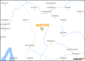 map of Munyika