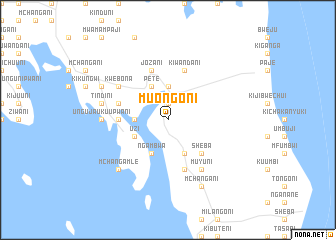 map of Muongoni