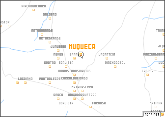 map of Muqueca